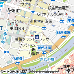 Ｒ＆Ｂホテル熊本下通付近の地図