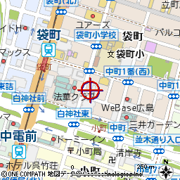 株式会社日立ソリューションズ西日本付近の地図