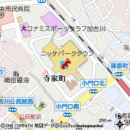 ニッケパークタウン加古川店付近の地図