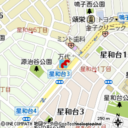 神戸星和台店付近の地図