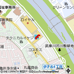 宝塚東洋町店付近の地図