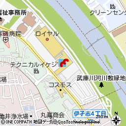 宝塚東洋町店付近の地図