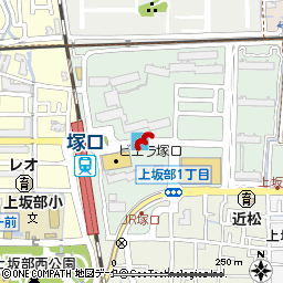 塚口店付近の地図