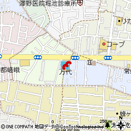 嵯峨広沢店付近の地図