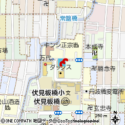 丹波橋店付近の地図