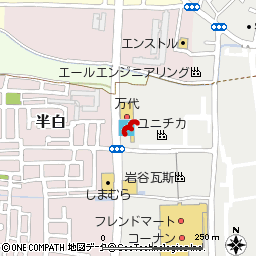 宇治樋ノ尻店付近の地図