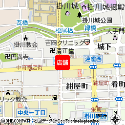 掛川支店付近の地図