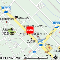 初倉支店付近の地図