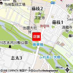 藤枝支店付近の地図
