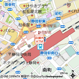 パルシェ付近の地図
