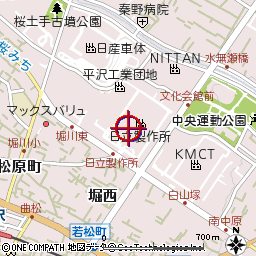 株式会社日立産機ドライブ・ソリューションズ付近の地図