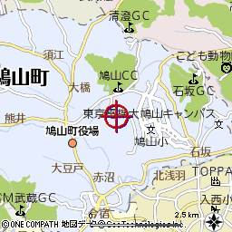 日立付近の地図