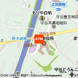 守谷市役所出張所付近の地図