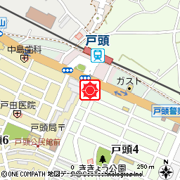 戸頭リテールステーション付近の地図