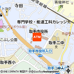 取手市役所出張所付近の地図