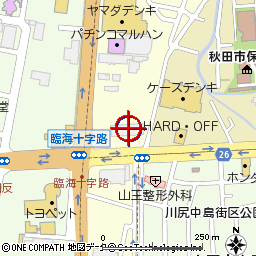 日立付近の地図