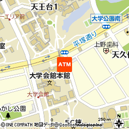 筑波大学出張所付近の地図