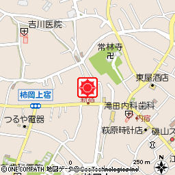 柿岡リテールステーション付近の地図