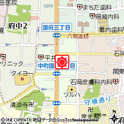 石岡支店付近の地図
