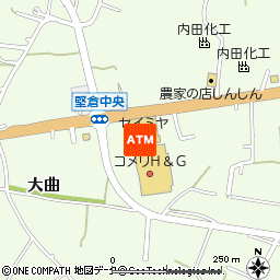 セイミヤ小美玉店出張所付近の地図