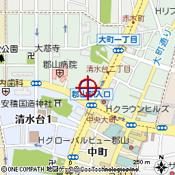 日立付近の地図