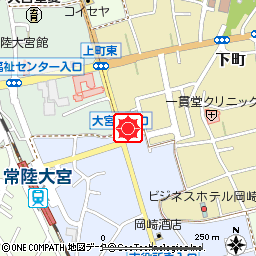 山方出張所（大宮支店内へ移転）付近の地図