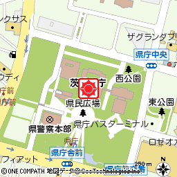 県庁支店付近の地図