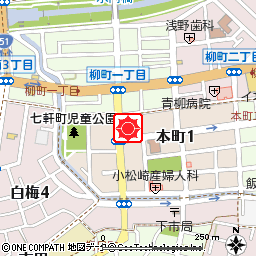 下市支店付近の地図