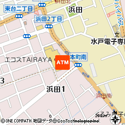 茨交ショッピングセンター浜田出張所付近の地図