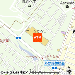 ヨークベニマルひたちなか店出張所付近の地図