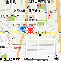 太田東出張所（太田支店内へ移転）付近の地図