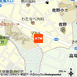 マルト佐和店出張所付近の地図