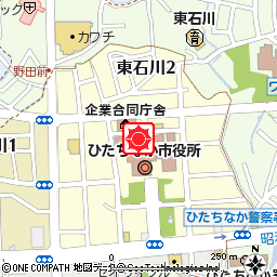 ひたちなか市役所出張所付近の地図