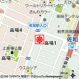 佐和リテールステーション付近の地図