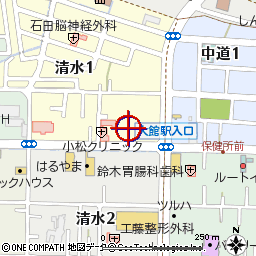 株式会社東北日立付近の地図