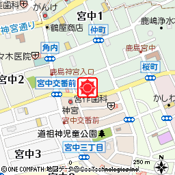 鹿島支店付近の地図