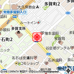 多賀支店付近の地図