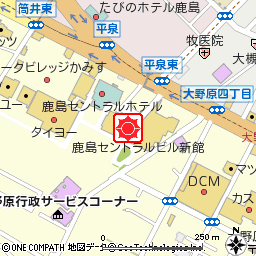 神栖マネー相談デスク付近の地図