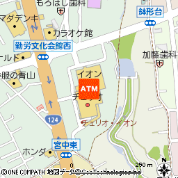 鹿嶋チェリオ出張所付近の地図