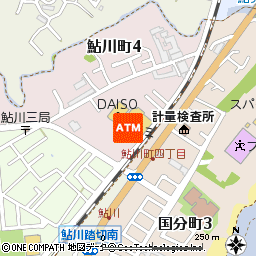 カスミ鮎川店出張所付近の地図