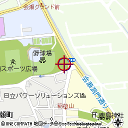 日立付近の地図