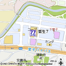 ＣＯ・ＯＰ愛子店付近の地図
