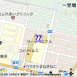 ヨークベニマル角田店付近の地図