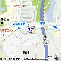 ＣＯ・ＯＰ高森店付近の地図