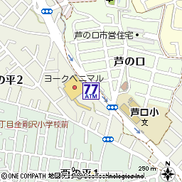 ヨークベニマル仙台西の平店付近の地図