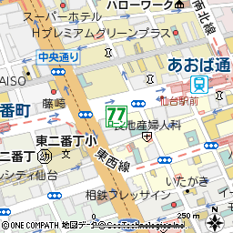本店ローンセンター付近の地図
