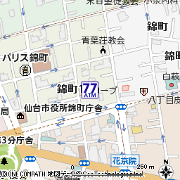 ＣＯ・ＯＰ錦町店付近の地図