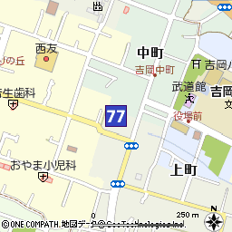 吉岡支店付近の地図