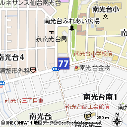 南光台支店付近の地図