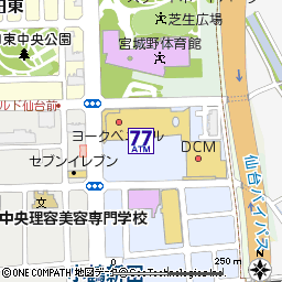 ヨークベニマル新田東店付近の地図